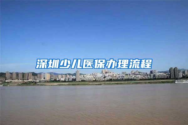 深圳少儿医保办理流程