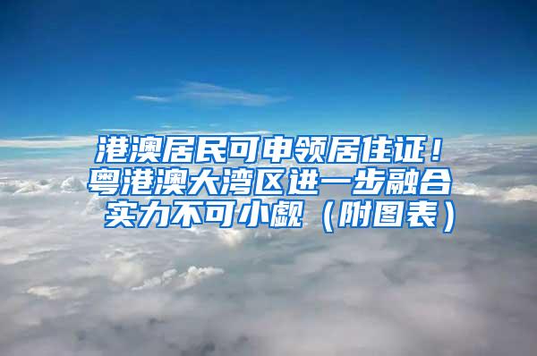 港澳居民可申领居住证！粤港澳大湾区进一步融合 实力不可小觑（附图表）