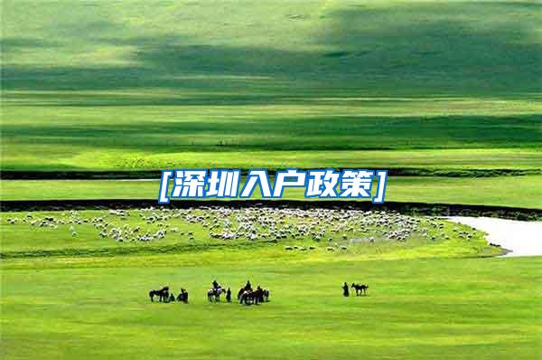 [深圳入户政策]