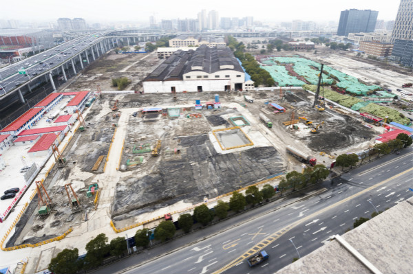 市北高新集团正在上海中心城区集中开建2669套优质精品租赁住房 诗蓓 摄