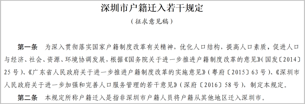 深圳各区积分入户条件最新政策2022年