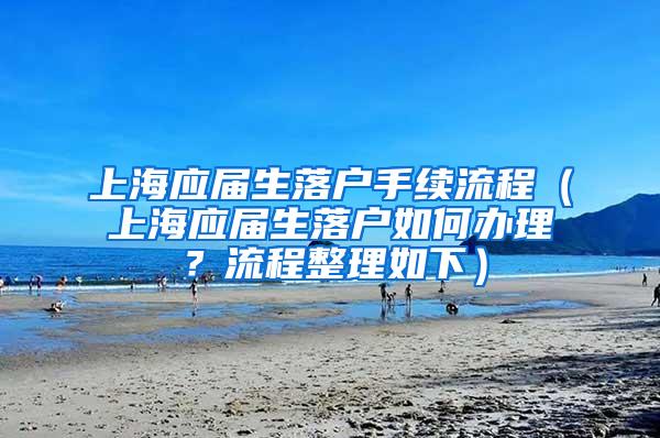 上海应届生落户手续流程（上海应届生落户如何办理？流程整理如下）