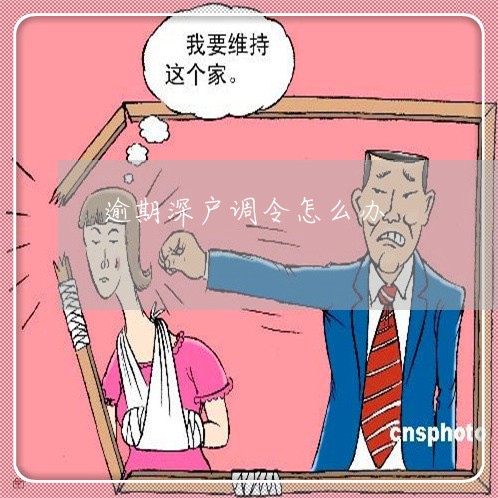 逾期深户调令怎么办