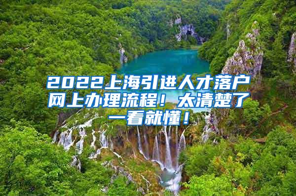 2022上海引进人才落户网上办理流程！太清楚了一看就懂！