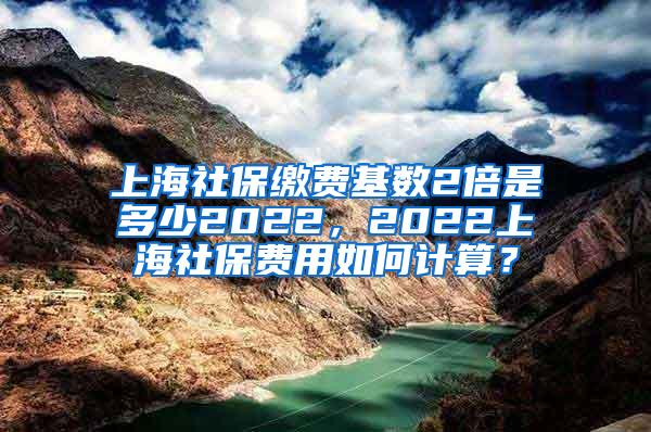 上海社保缴费基数2倍是多少2022，2022上海社保费用如何计算？