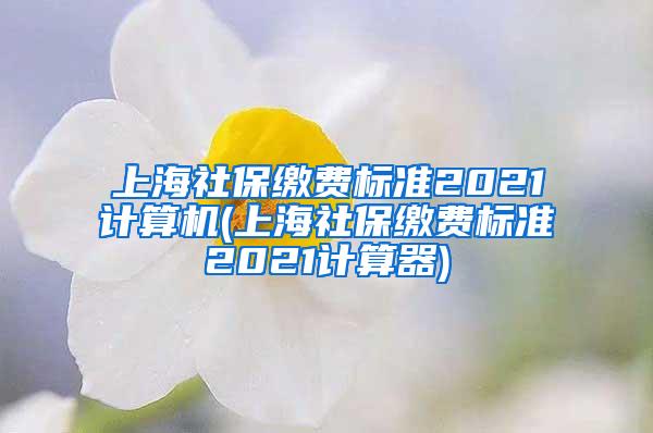 上海社保缴费标准2021计算机(上海社保缴费标准2021计算器)