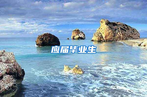 应届毕业生