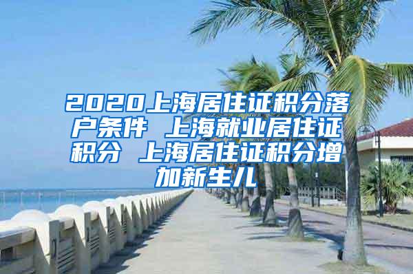 2020上海居住证积分落户条件 上海就业居住证积分 上海居住证积分增加新生儿