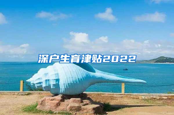 深户生育津贴2022