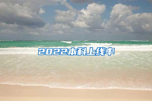 2022本科上线率