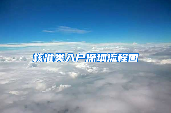 核准类入户深圳流程图