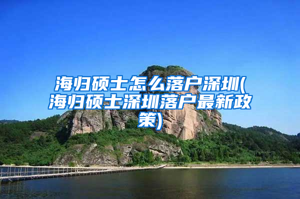 海归硕士怎么落户深圳(海归硕士深圳落户最新政策)