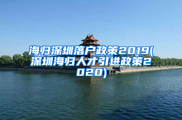 海归深圳落户政策2019(深圳海归人才引进政策2020)