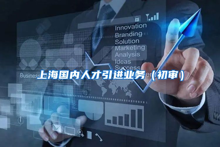 上海国内人才引进业务（初审）