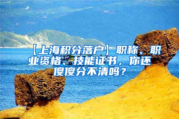 【上海积分落户】职称、职业资格、技能证书，你还傻傻分不清吗？