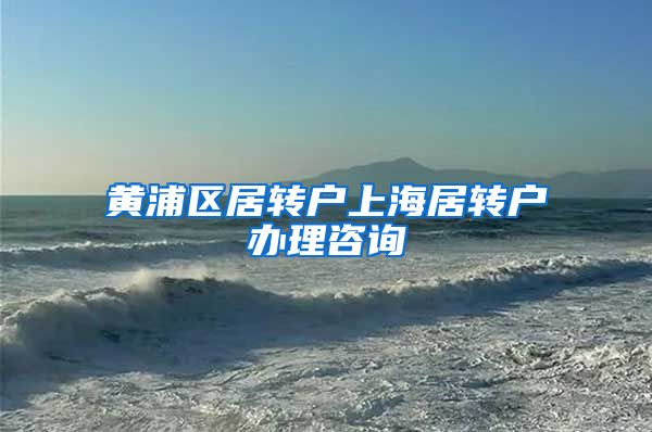 黄浦区居转户上海居转户办理咨询