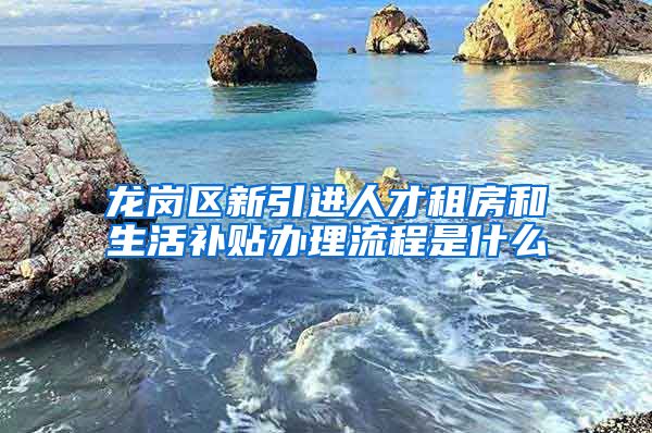 龙岗区新引进人才租房和生活补贴办理流程是什么