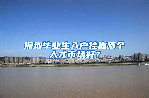 深圳毕业生入户挂靠哪个人才市场好？